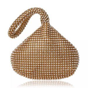 Evening Bag Soft Beaded Women Cover Open Style